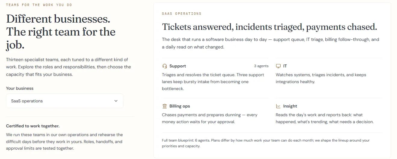 Komatik's SaaS operations team: support, IT, billing ops and insight